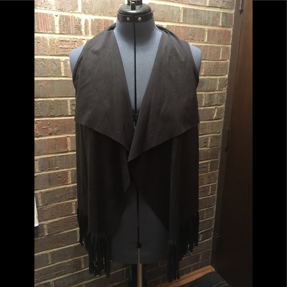 Fringe short cardigan